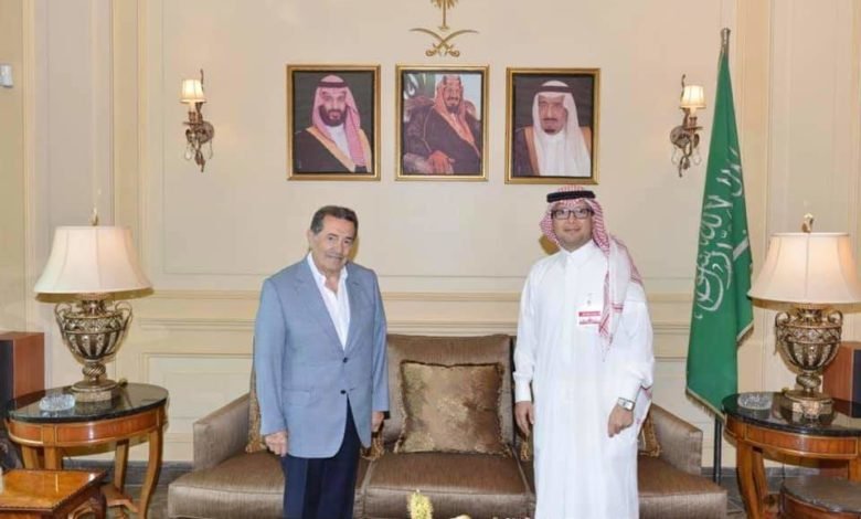 سفير خادم الحرمين الشريفين في لبنان يستقبل الوزير السابق بطرس حرب 1 a5903ee2ef2875a70ad302332a2736ae