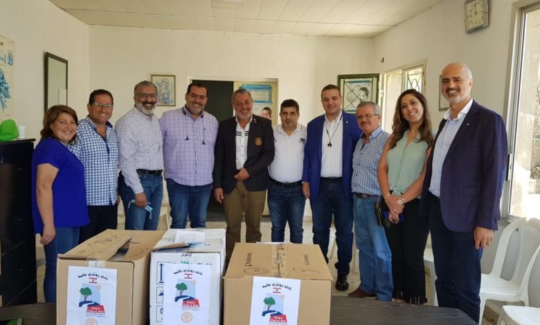 مبادرة من نادي روتاري عاليه توزيع ادوية خاصة للاطفال في سبعة مستوصفات في منطقة الجرد-عاليه 1 b3669c5fcd18fea9b29179d224b55ee6