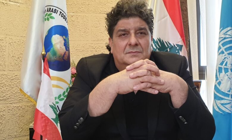 د.بسام فرشوخ يرفع الصوت على منبر جامعة الدولة العربية ، وهذا ما طالب به لضمانة حقوق الشعب 1 dc47202fb940759cd9a827bbf3dc136a