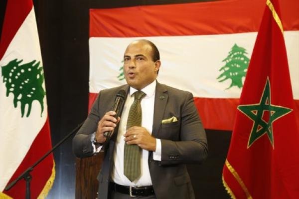سعادة السفير اللبناني في المغرب زياد عطالله لبنان يربطهما الدم الواحد 1 4ff4c1f407ee7e61dbecc6c7ac012cae