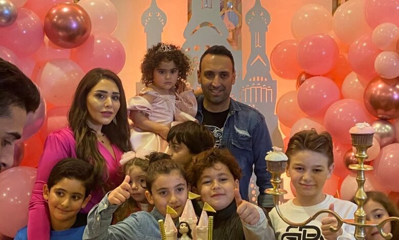 تمام بليق يحتفل بعيد ميلاد ابنته "كالين " 1 1bd120987e983d4658e53d1dd75a42f3