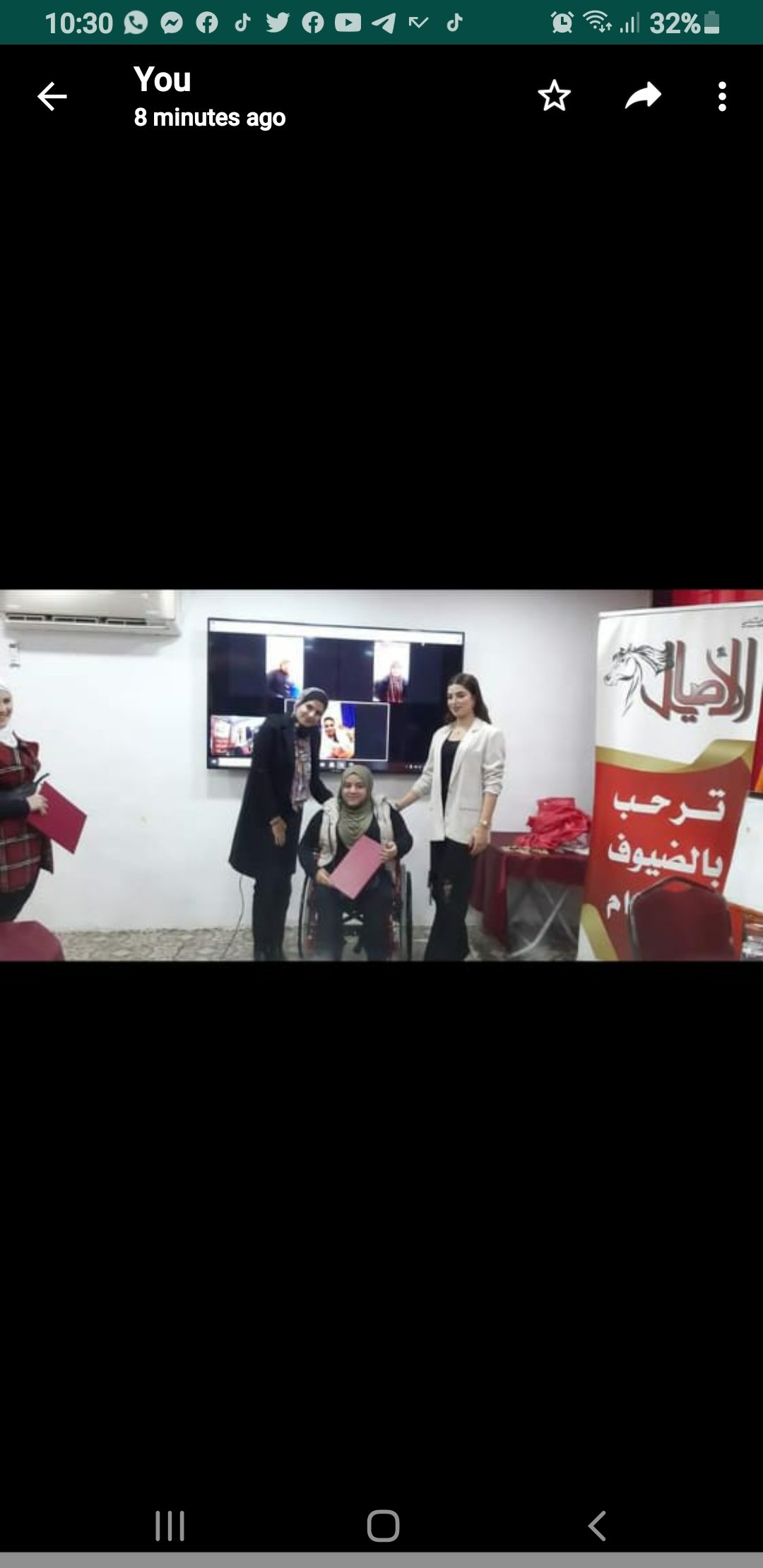 سفير السلام في الشرق الاوسط ملاك عبيدات في زيارة خاصة الى جمعية الاصايل الخيرية 3 b17f57150872e45157e2cd855579bd99