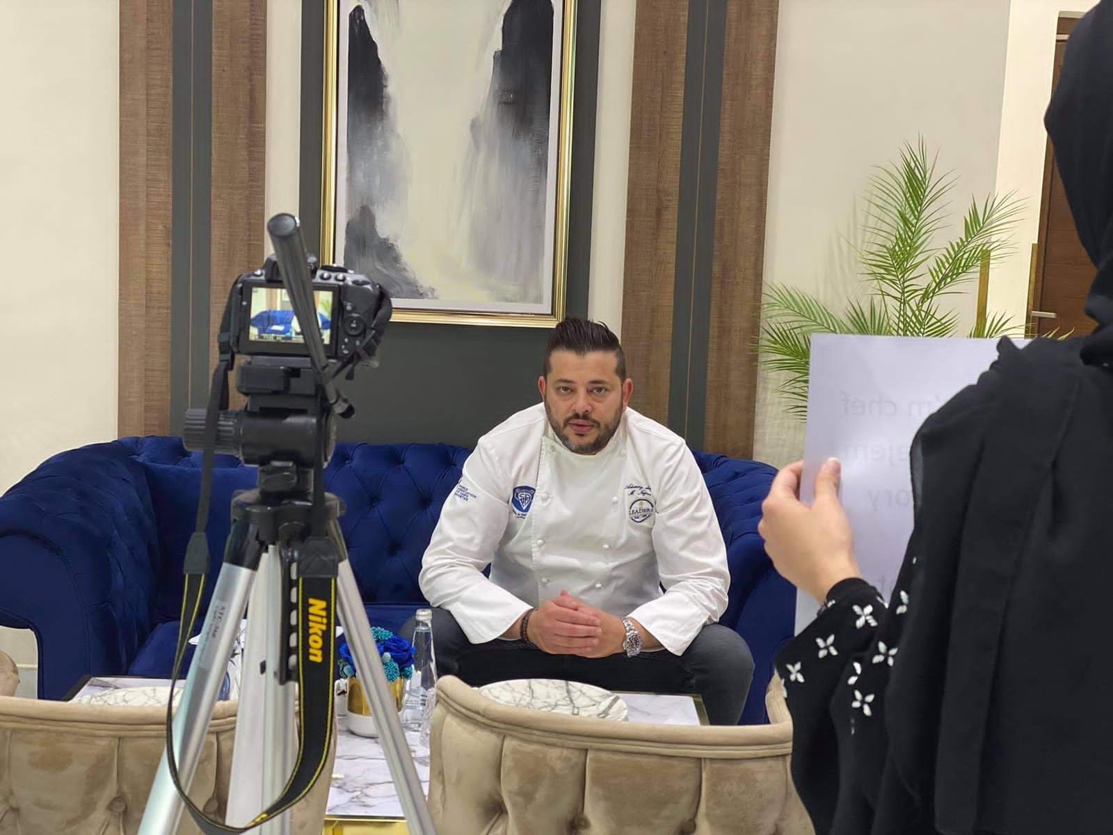 مقابلة خاصة مع الشيف محمد نجم عبر إحدى القنوات التركية 3 bb93fa1ee72b90b713a09546e70554ea