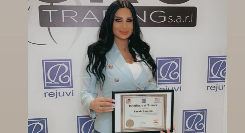 خبيرة التاتو فرح رمال مدربة معتمدة ل Rejuvi في لبنان 3 1280893f600cb2c82c5279e6d104e7f7