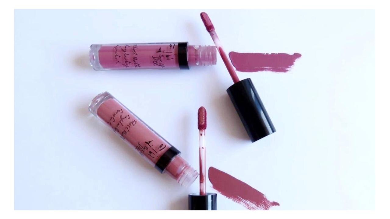 مجموعة Matte lipstick من "Face Of Dee" سهلة الإستعمال والإقتناء 3 3e1c3ec8eccd973a2a80d2ec4e7a66db