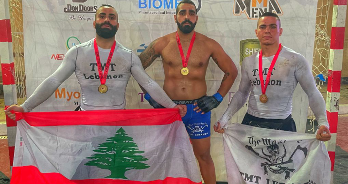 ابطال لبنان في الـMMA يعودون من مصر بـ٣ ذهبيات 1 553b489f041d93f98c2b6c9f6ece7929