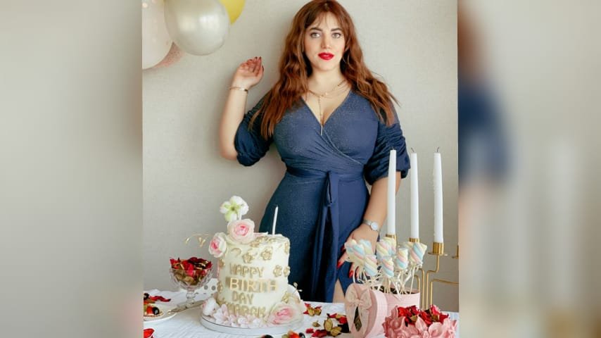 عارضة الأزياء مرام تحتفل بعيد ميلادها 3 16407607738bfc17859c