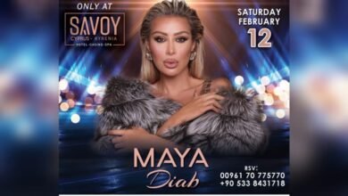 مايا دياب تعيد الحياة الى قبرص التركية بحفل كبير في فندق Savoy Kyrenia  4 16421833589e4f1b6f21