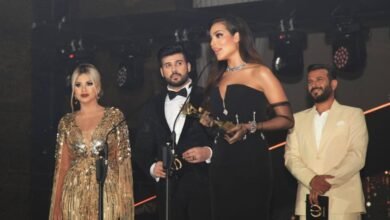 محمد الأمير يشارك في تكريم نادين نسيب نجيم كافضل ممثلة عربية لعام 2021 9 164838056703a720cda2