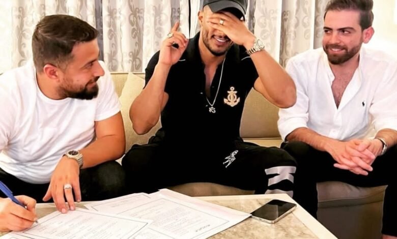 محمد رمضان يغمض عيناه ويوقع مع سلطنة برودكشن على بياض 1 165469316856b0c10489