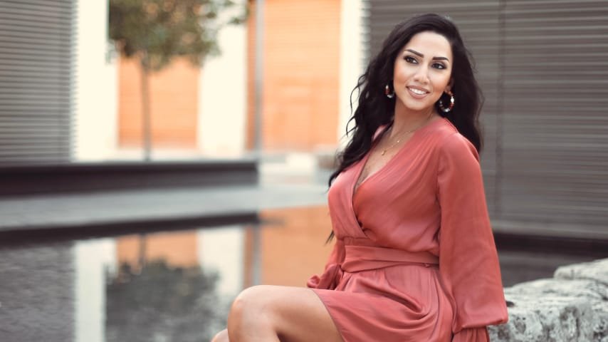 الفنانة كريستيل الملاح رفقة الموسيقار إلهام المدفعي في حفل عيد الأضحى بأربيل 3 1657026191c160190a39