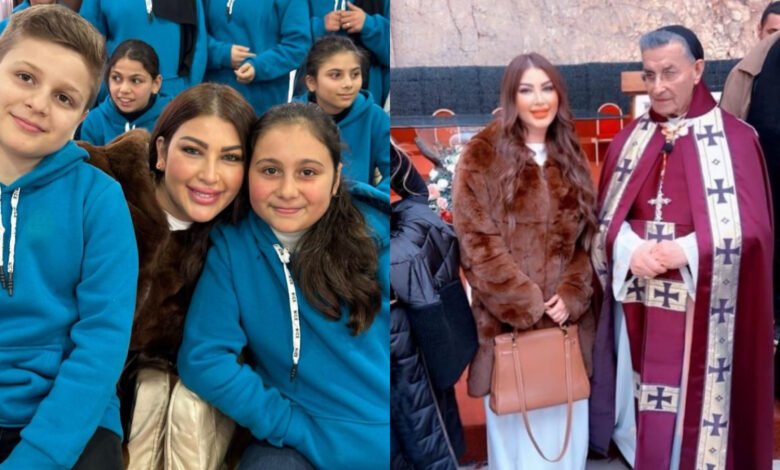 سفيرة النوايا الحسنة زينة سلامة ترسم البسمة على وجوه أطفال طرابلس 1 17086110567b02c19e96