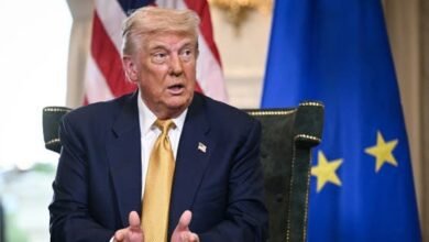 ترامب يهاجم رئيس الفيدرالي مُسيس ومتأخر جدا وبلدنا من يدفع الثمن