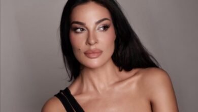 نادين نسيب نجيم تتألق بإطلالة ساحرة مع مجموعة ظلال العيون الجديدة PRISM DE FLEURS