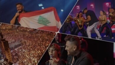 بعلم لبنان… تامر حسني يشعل بيروت في حفل أسطوري مع GMH وTMG أمام آلاف الحضور