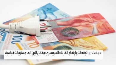 غولدمان ساكس وبنك أوف أميركا يفضلان الفرنك السويسري على الين