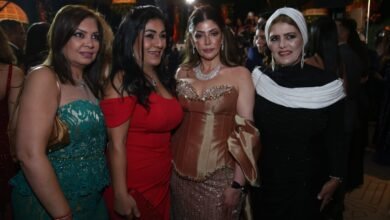 داليا مطر تحتفل بزفاف نجلها عبد الإله كارزون بحفل أسطوري في القاهرة
