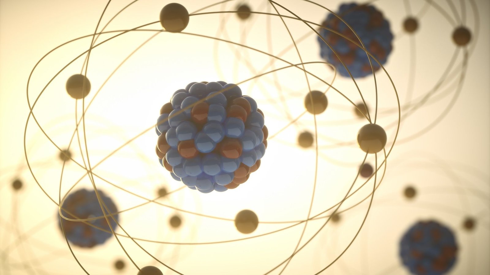 an illustration of the structure of an atom