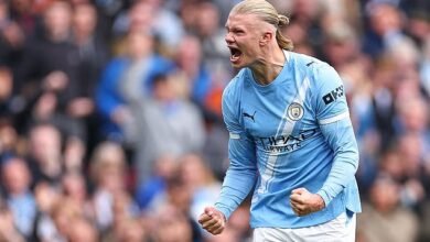 يصر جيمي كاراجر على أن إيرلينج هالاند يمكنه منع أرسنال من الفوز بالدوري الإنجليزي الممتاز - ويدعي أن مانشستر سيتي لن يكون لديه سوى فرصة في المراكز الأربعة الأولى بدون "أعظم هداف على الإطلاق"
