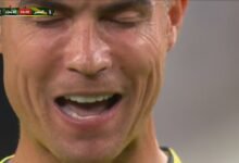 انتشر كريستيانو رونالدو على نطاق واسع بعد أن فشل الحديث الحماسي الواثق للغاية في الركلات الحرة فشلاً ذريعًا حيث خرج نجم النصر من كأس الملك في المملكة العربية السعودية