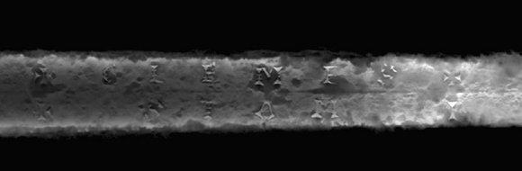 ساعدت التكنولوجيا الحديثة في قراءة التوقيع المخفي على سيف صدئ من القرن السادس عشر 2 4dbaee1b8ebb8429d423aa82b7ab6a49a7ec5d42