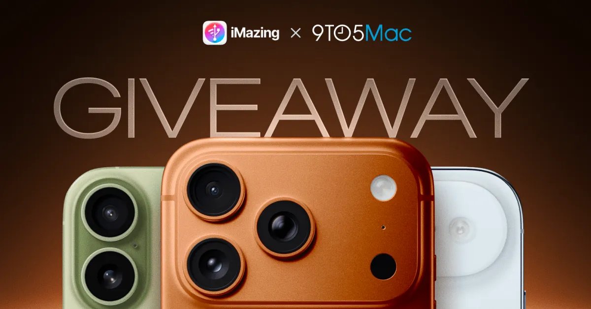 9to5Rewards: أدخل للفوز بـ iPhone 17 Pro/Air (هدية)