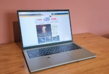 Acer Aspire Vero 16 - display screen