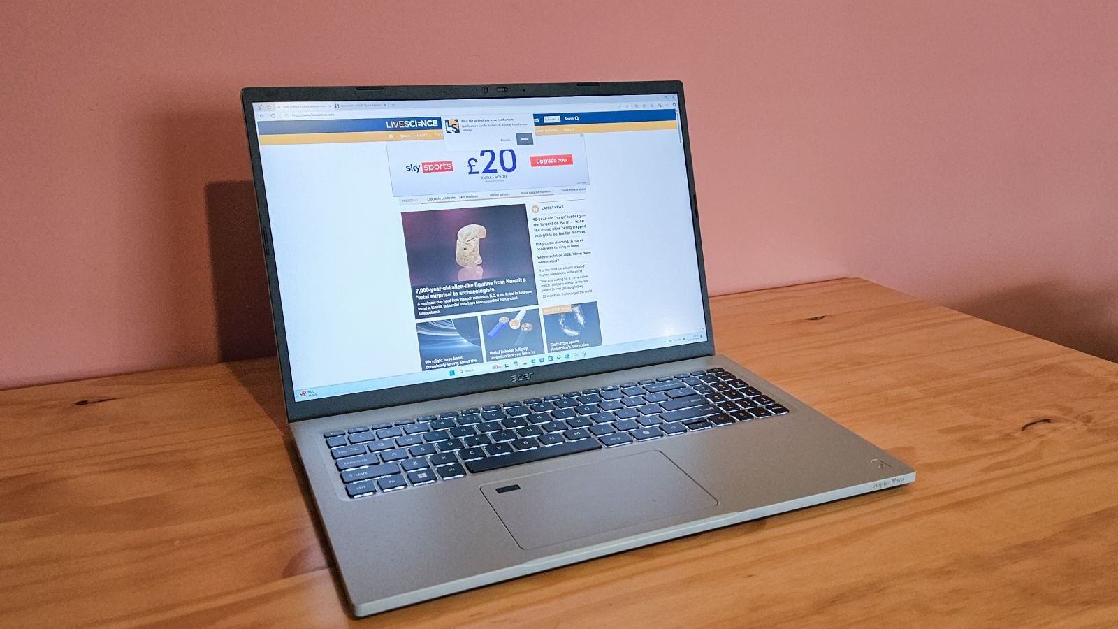 Acer Aspire Vero 16 review: Admirably eco-conscious 13 Acer Aspire Vero 16 - display screen