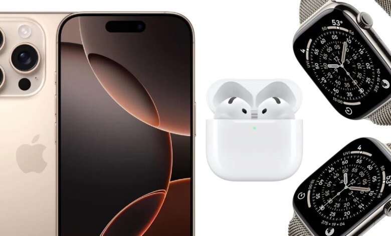 AirPods 4، iPhone 16 Pro، Apple Watch Series 11، more9to5Mac