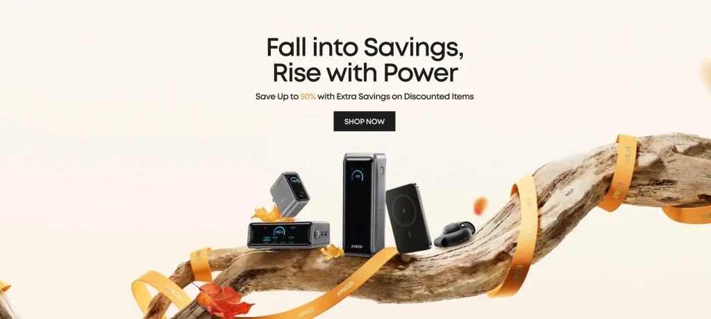 Anker Fall Sale