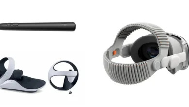 Apple Vision Pro: وحدة تحكم PlayStation VR2 Sense في نوفمبر، وLogitech Muse وفرقة Dual Knit المستقلة متاحة للطلب