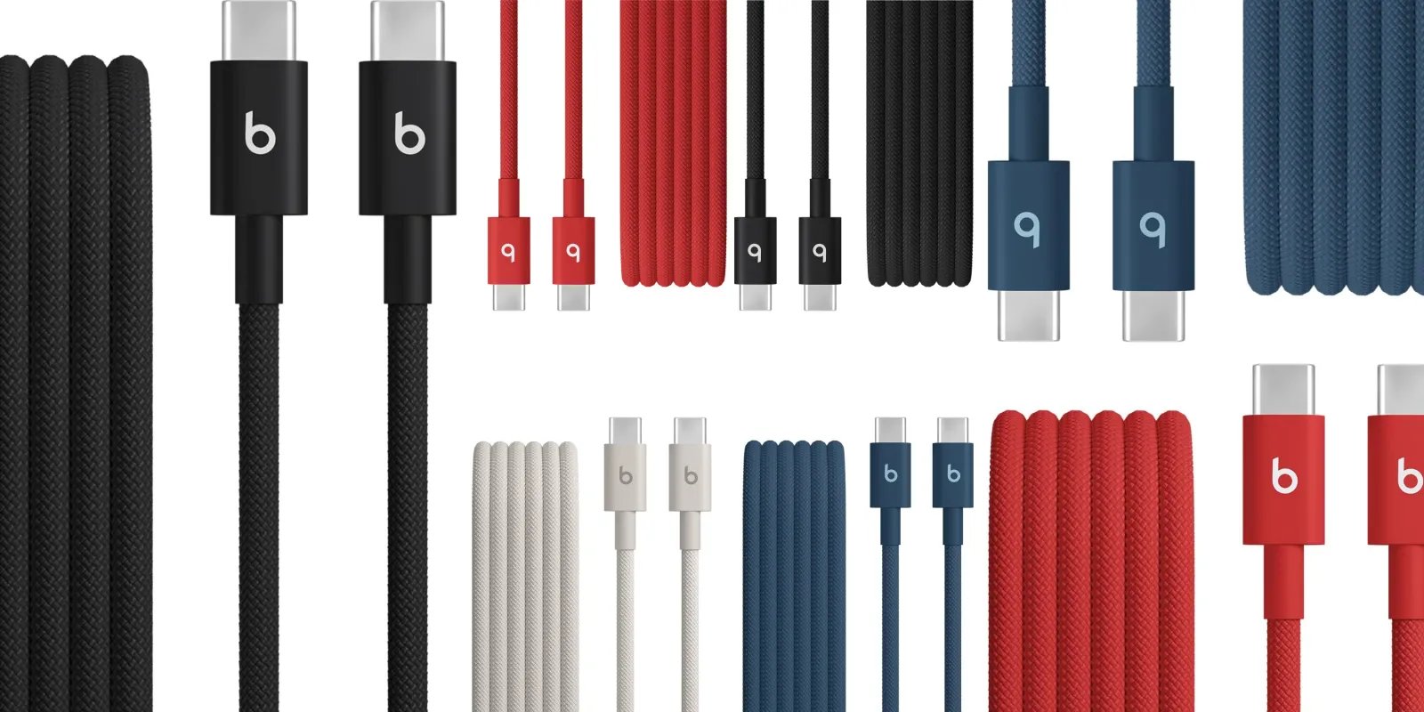 Beats Woven USB C cables