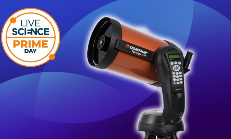 Celestron NexStar 8SE الأرخص منذ يناير لـ Prime Day 1 Celestron NexStar 8SE الأرخص منذ يناير لـ Prime Day