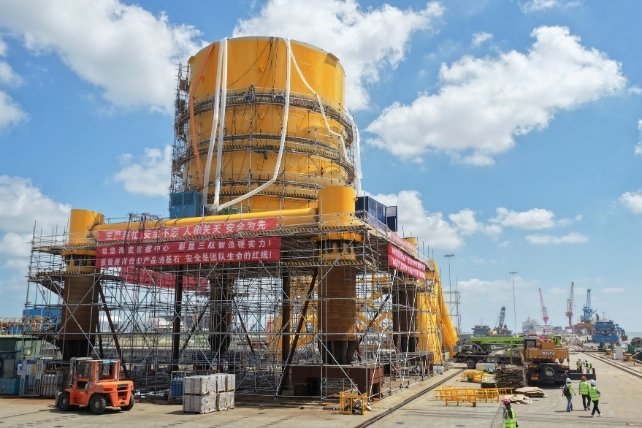Chinas Undersea Data Center Being Constructed