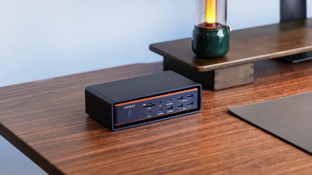 توفر منصة iVANKY'S Thunderbolt ذات 5 مستويات دعمًا ثلاثيًا للشاشة الخارجية والمزيد لجهاز MacBook Pro الخاص بك 3 FusionDock Max 23
