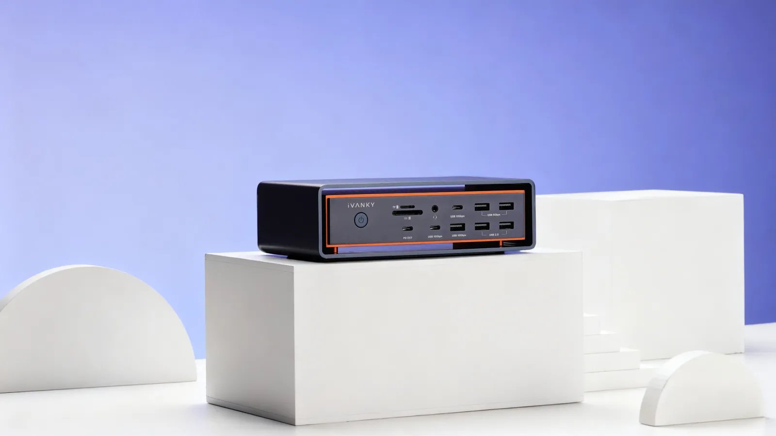توفر منصة iVANKY'S Thunderbolt ذات 5 مستويات دعمًا ثلاثيًا للشاشة الخارجية والمزيد لجهاز MacBook Pro الخاص بك 2 FusionDock Max 24