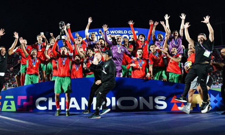 إنجاز عربي كبير.. المغرب يتوج بكأس العالم للشباب لأول مرة 1 إنجاز عربي كبير.. المغرب يتوج بكأس العالم للشباب لأول مرة