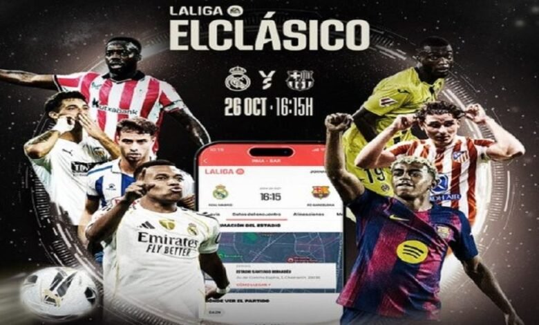 من يحسم الكلاسيكو غدًا.. برشلونة يعاني غيابات مؤثرة وريال مدريد يتسلح بالأرض والجمهور 1 من يحسم الكلاسيكو غدًا.. برشلونة يعاني غيابات مؤثرة وريال مدريد يتسلح بالأرض والجمهور