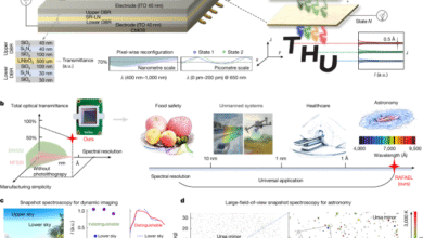 Integrated lithium niobate photonics for sub-ångström snapshot spectroscopy