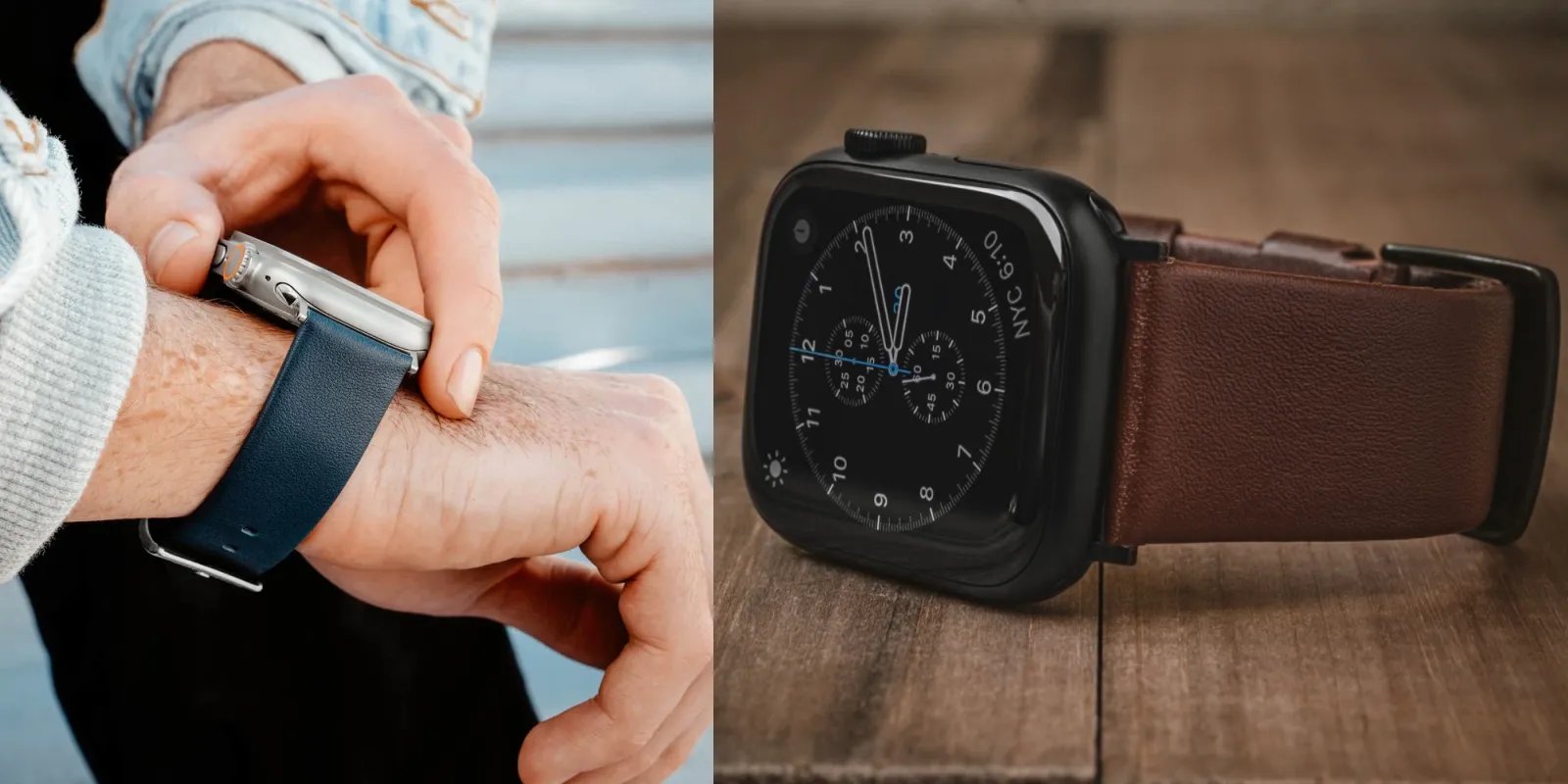 Leather Edition Apple Watch Ultra Band SANDMARC