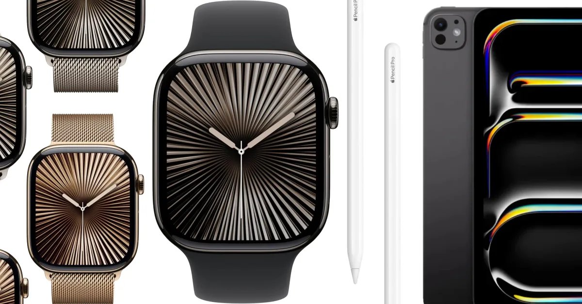 M4 iPad Pro، Apple Watch، Apple Pencil Pro، iPad Air، المزيد 9to5Mac