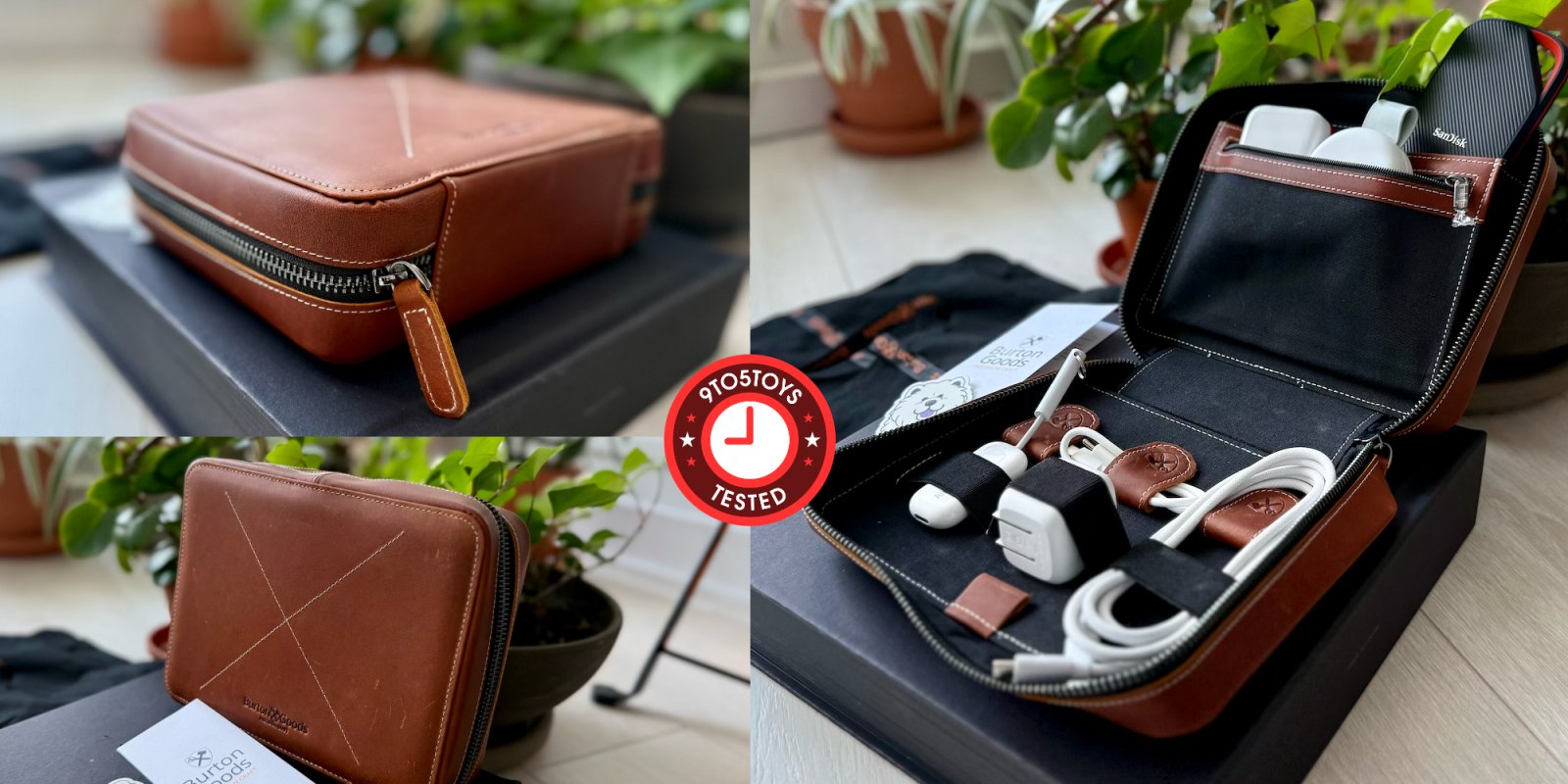 New Burton Goods leather organizer case review