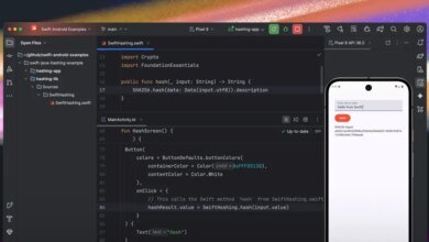Swift SDK لنظام Android متوفر الآن 9 Swift SDK لنظام Android متوفر الآن