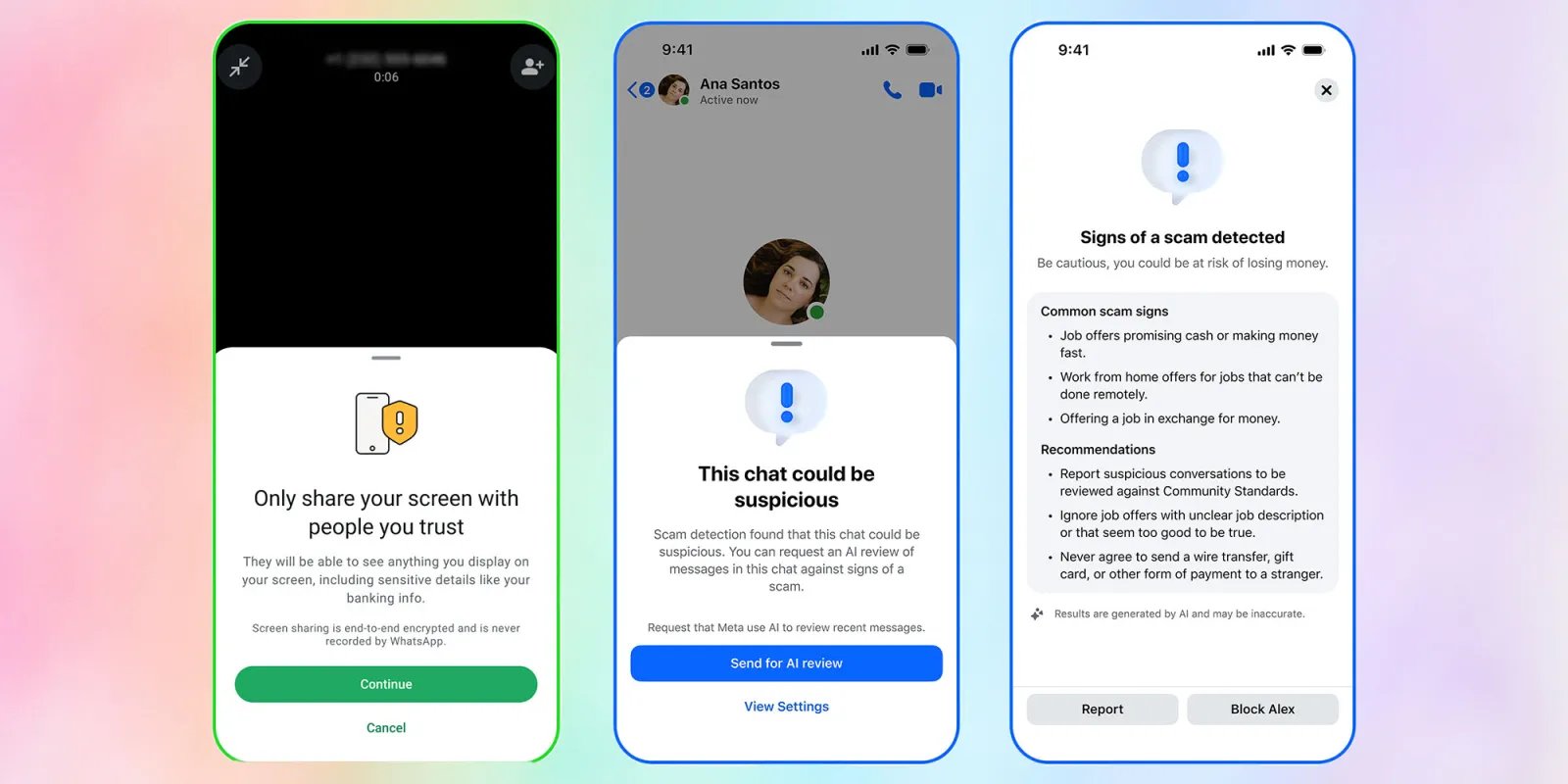 WhatsApp will now warn scam victims against screen sharing bank details