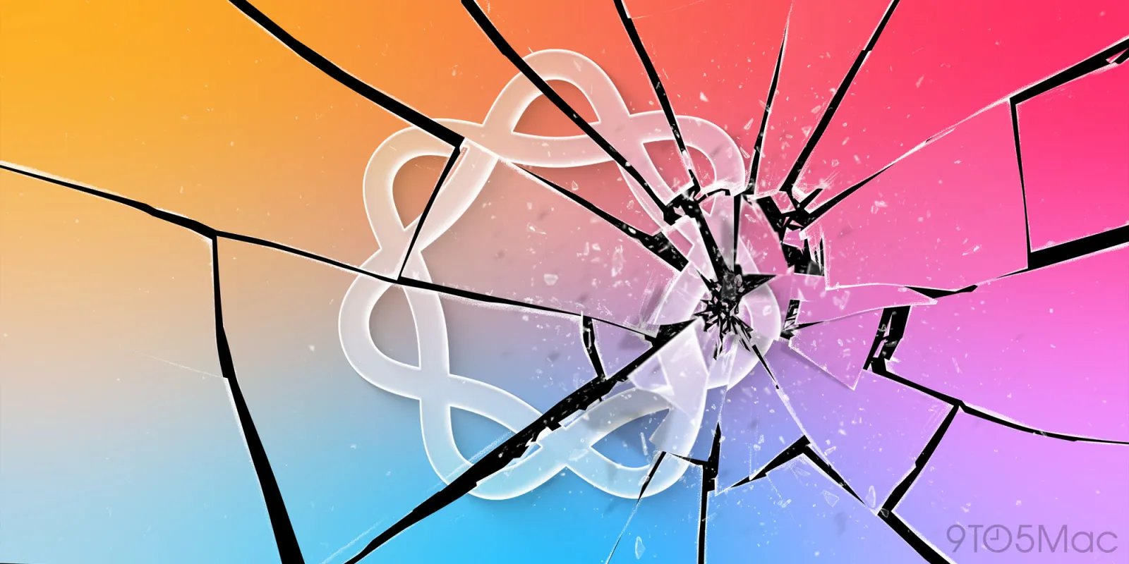 apple intelligence liquid glass shattered