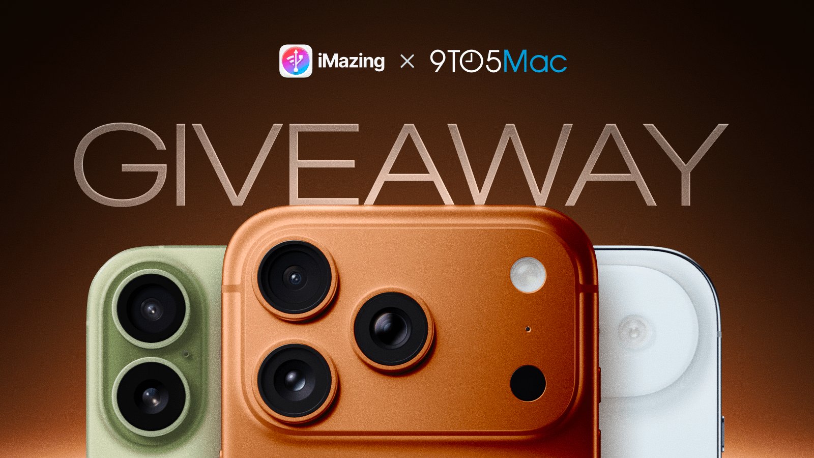 iMazing 9to5 giveaway