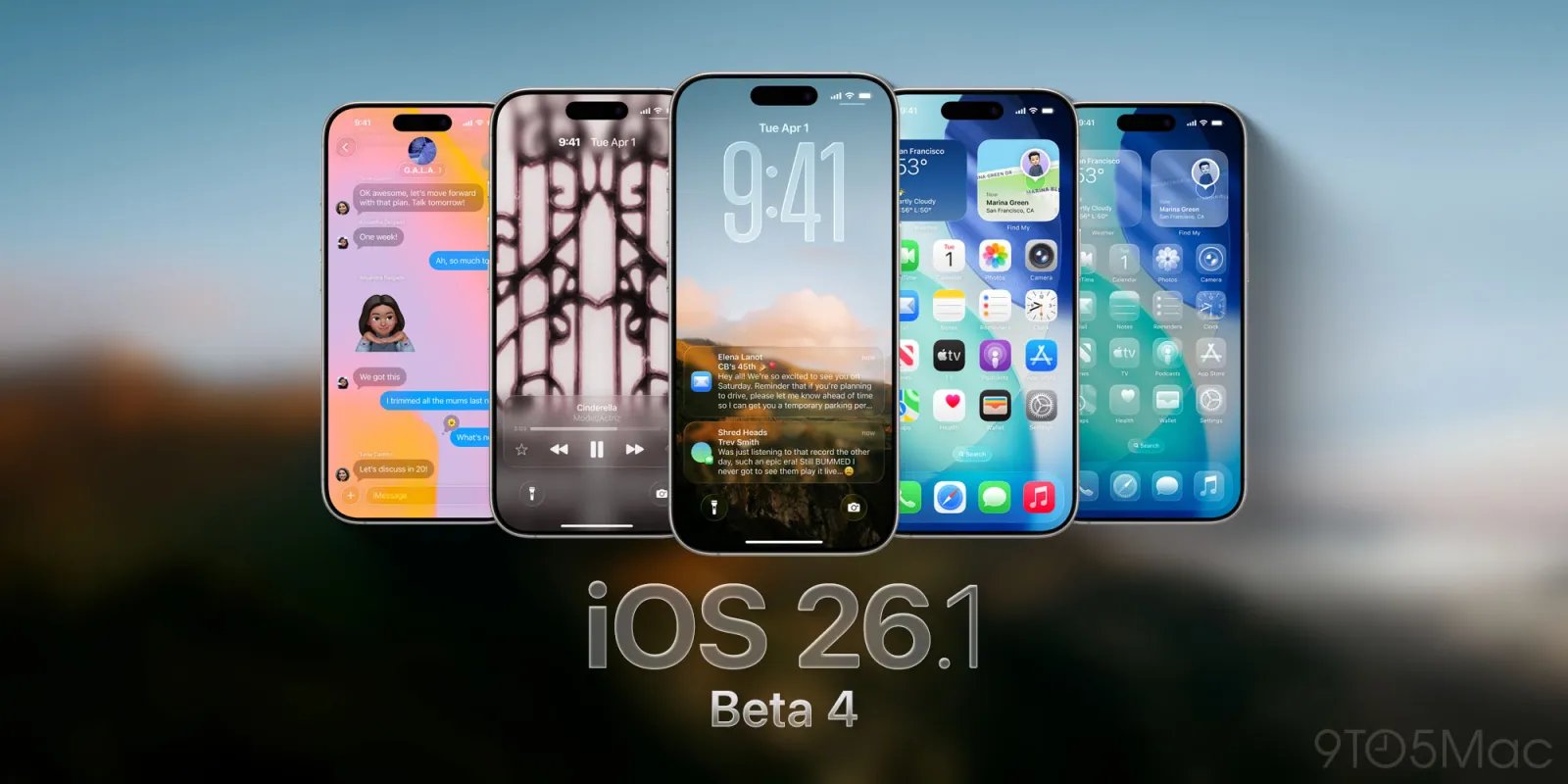 iOS 26.1 b4