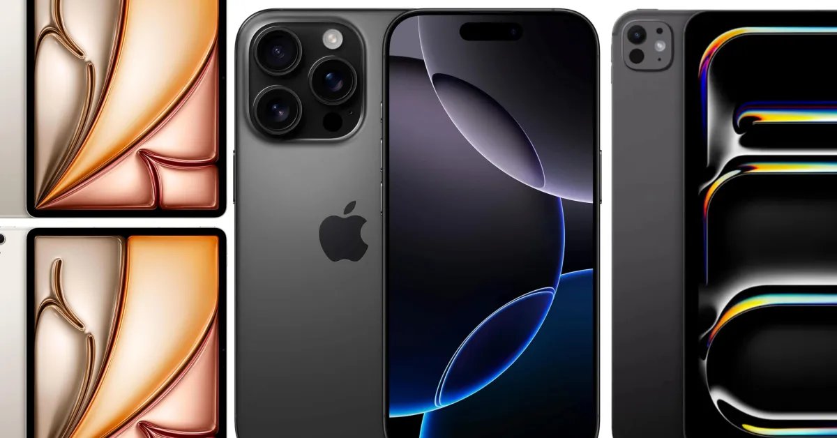 iPad Pro وM3 iPad Air وiPhone 16 Pro Max بخصم 510 دولار، والمزيد 9to5Mac