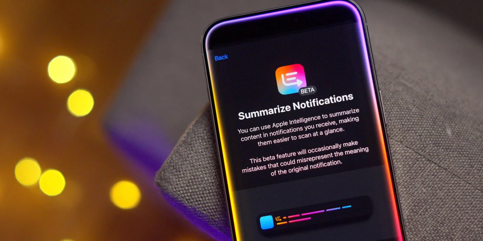 أعاد iOS 26 ميزة الذكاء الاصطناعي المثيرة للجدل، وإليك الميزات الجديدة 3 ios183 summarize notifications