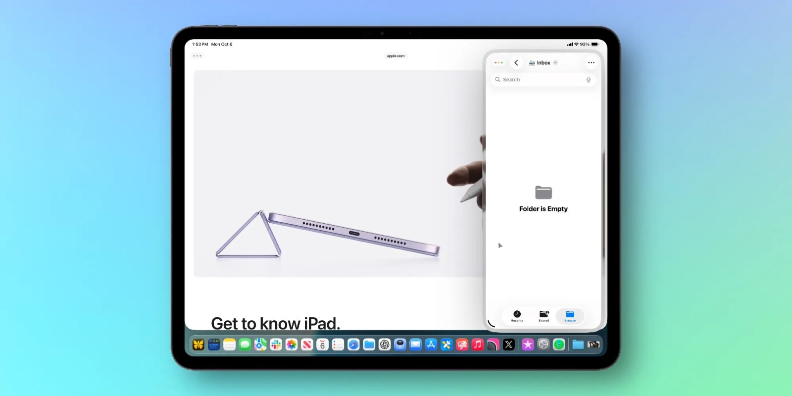 ipados 26 1 slide over